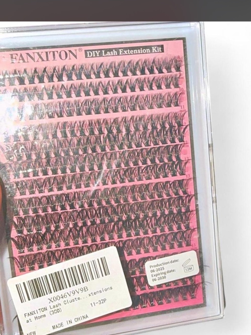 Pink DIY Lash Cluster Kit — Volumizing False Lashes